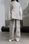 Aviva Jifei Xue staining soft parachute pants SS23-PP-FS